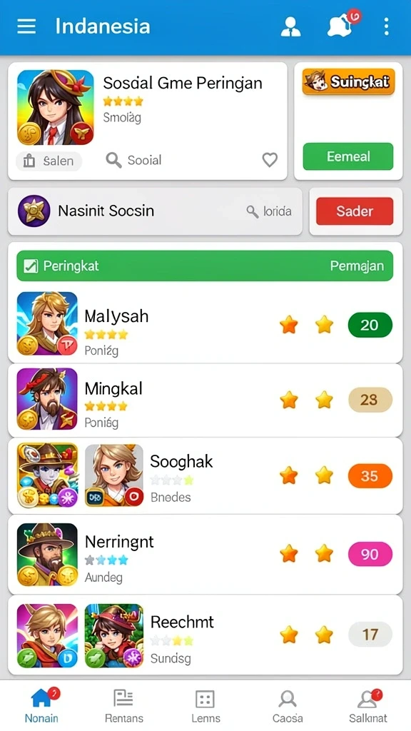coloksgp - Screenshot menunjukkan level menantang yang harus diselesaikan.
