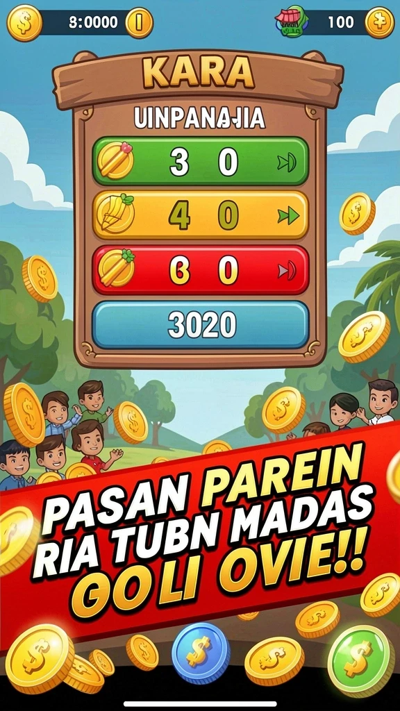 marina77 - Tampilan karakter yang menarik dan penuh warna.