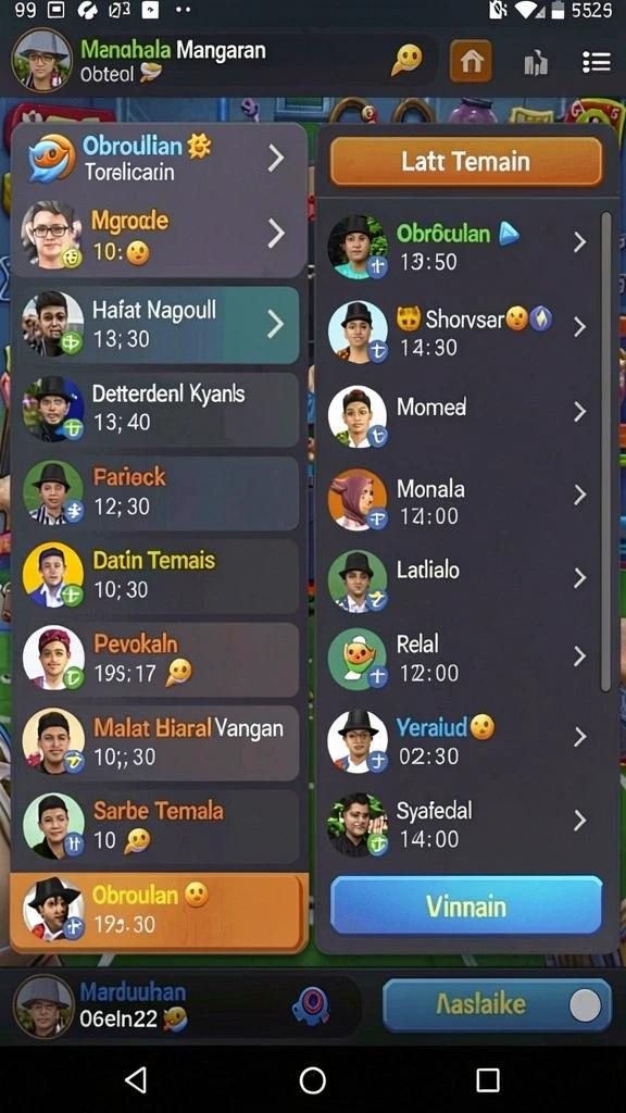 wow33 - Karakter yang beragam dengan desain yang menarik.